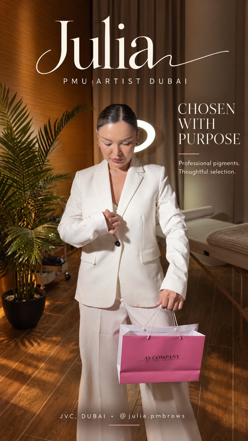 Julia — AS Company Ambassador, pigments chosen with purpose