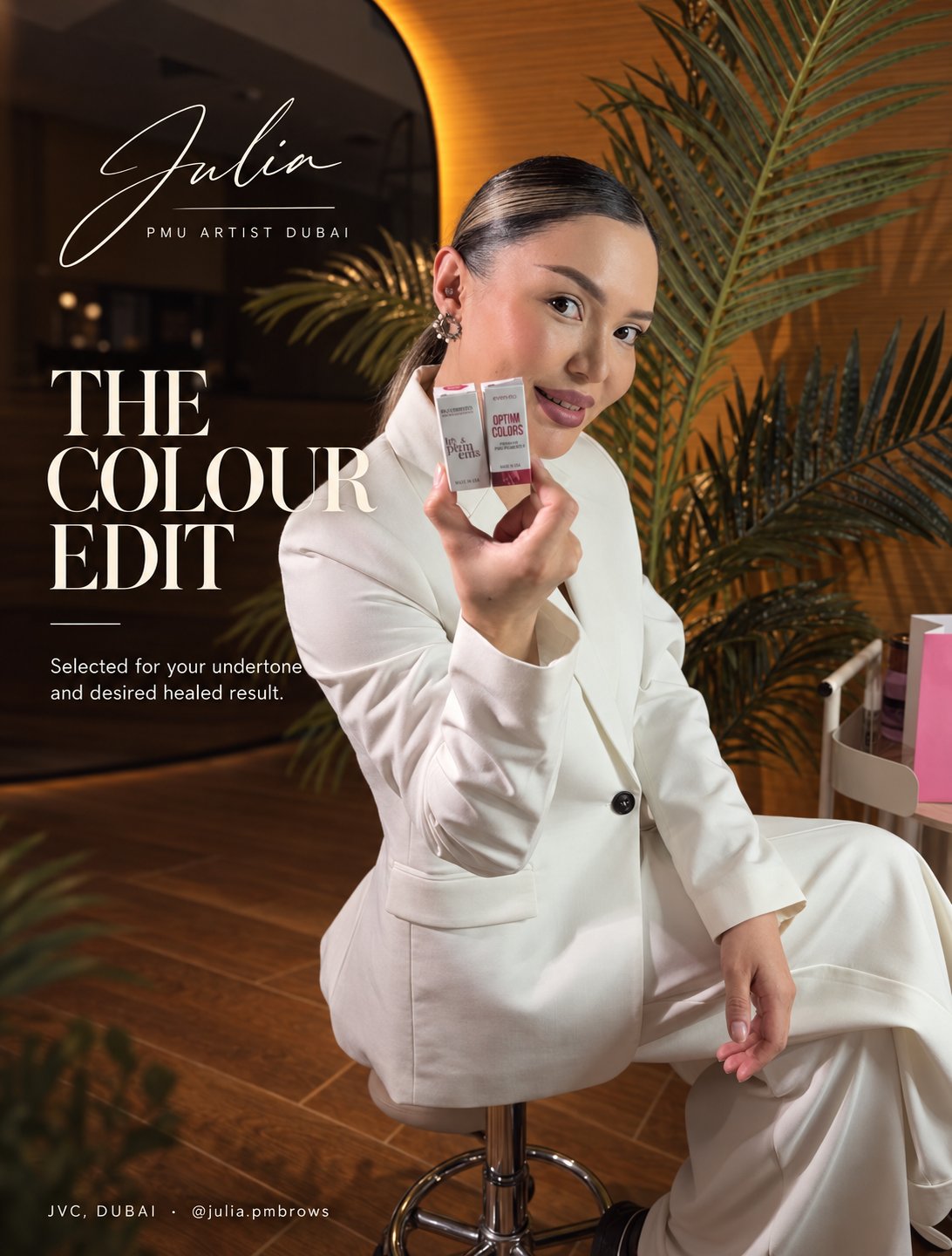 The Colour Edit — pigments selected for your undertone