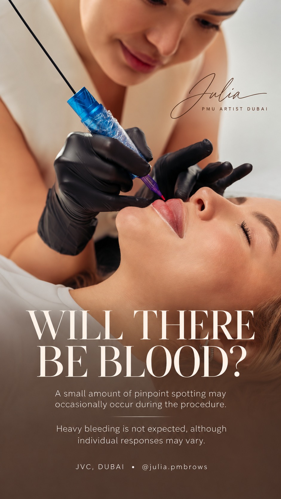 Will there be blood? — honest answer about spotting during PMU